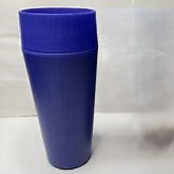 Tupperware 360° Commuter Mug Twist 'N Sip Travel Leakproof Cup 16 oz. Tokyo Blue - Picture 14 of 16
